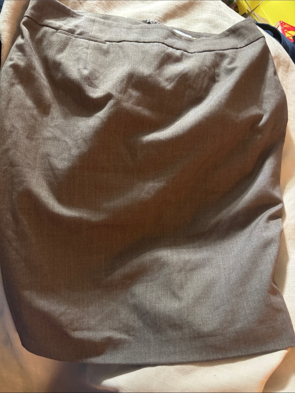 Calvin Klein Brown Pencil Skirt-78